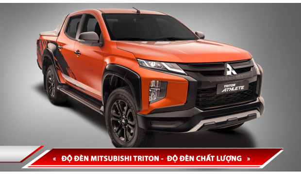 ĐỘ ĐÈN MITSUBISHI TRITON -  ĐỘ ĐÈN CHẤT LƯỢNG